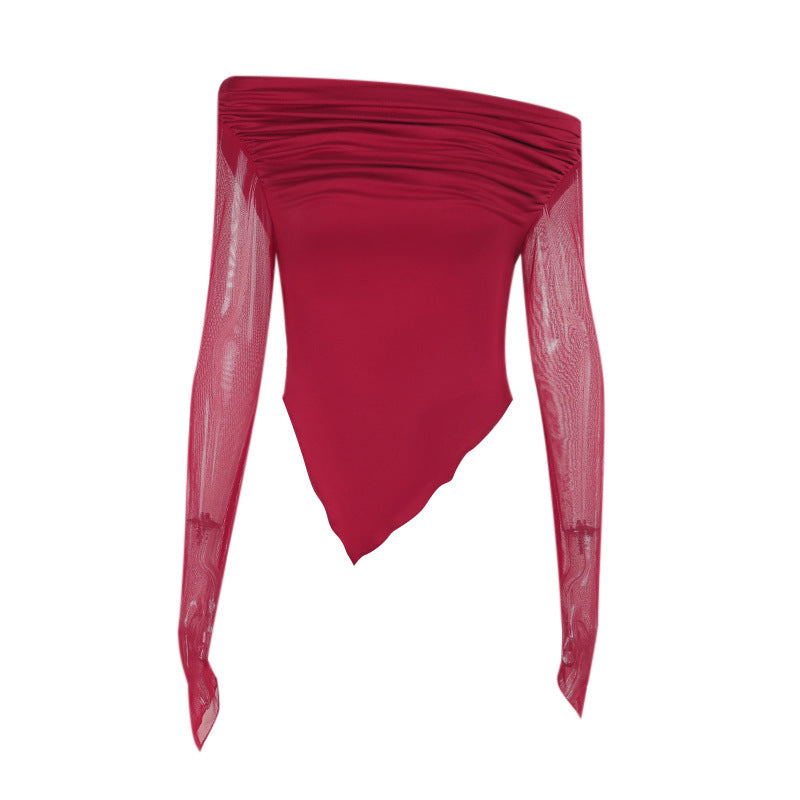 Zena Top-Red