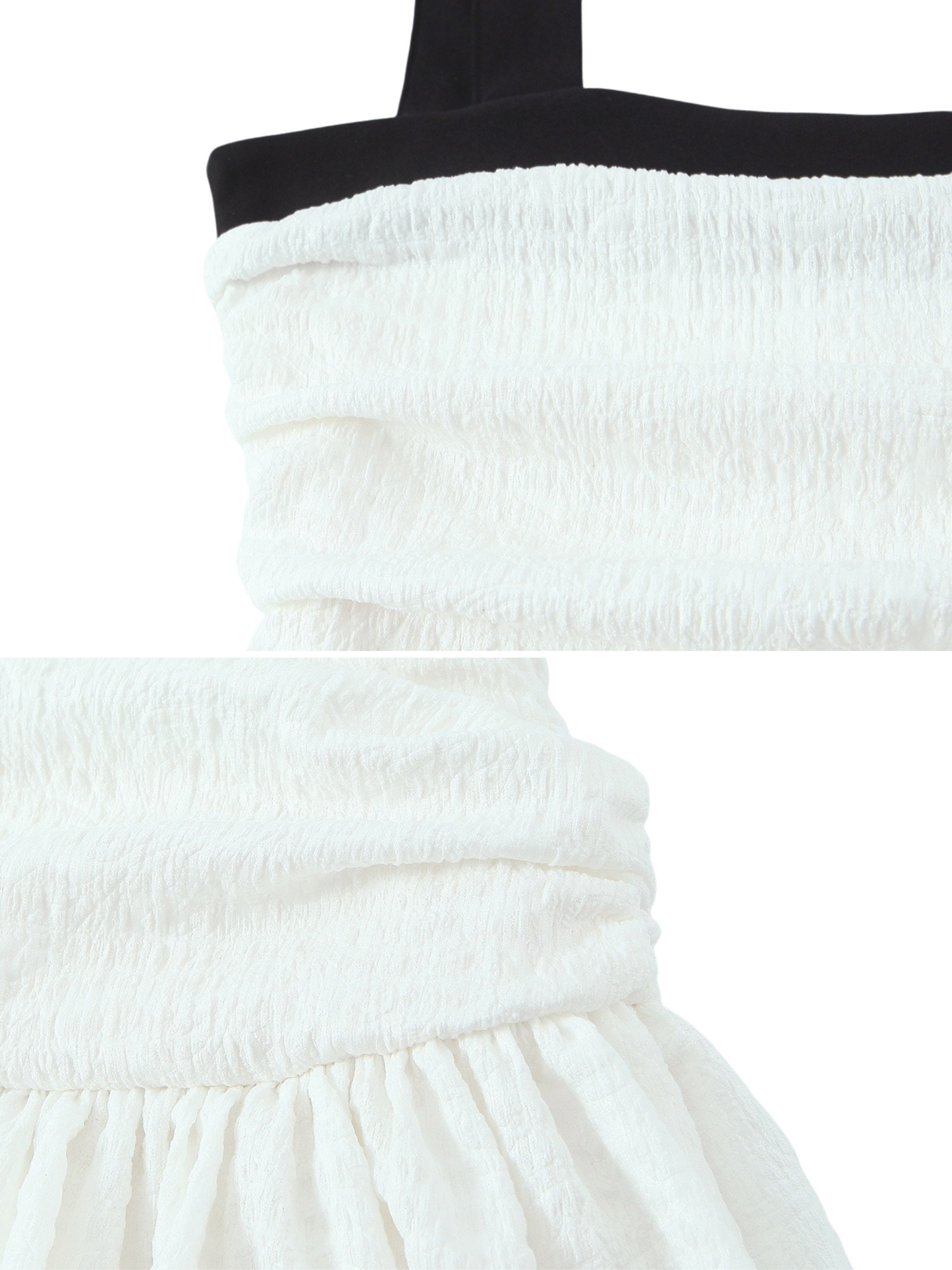 Zahara Contrast Trim Bubble Dress