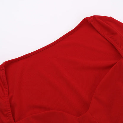 Diva Dress-Red