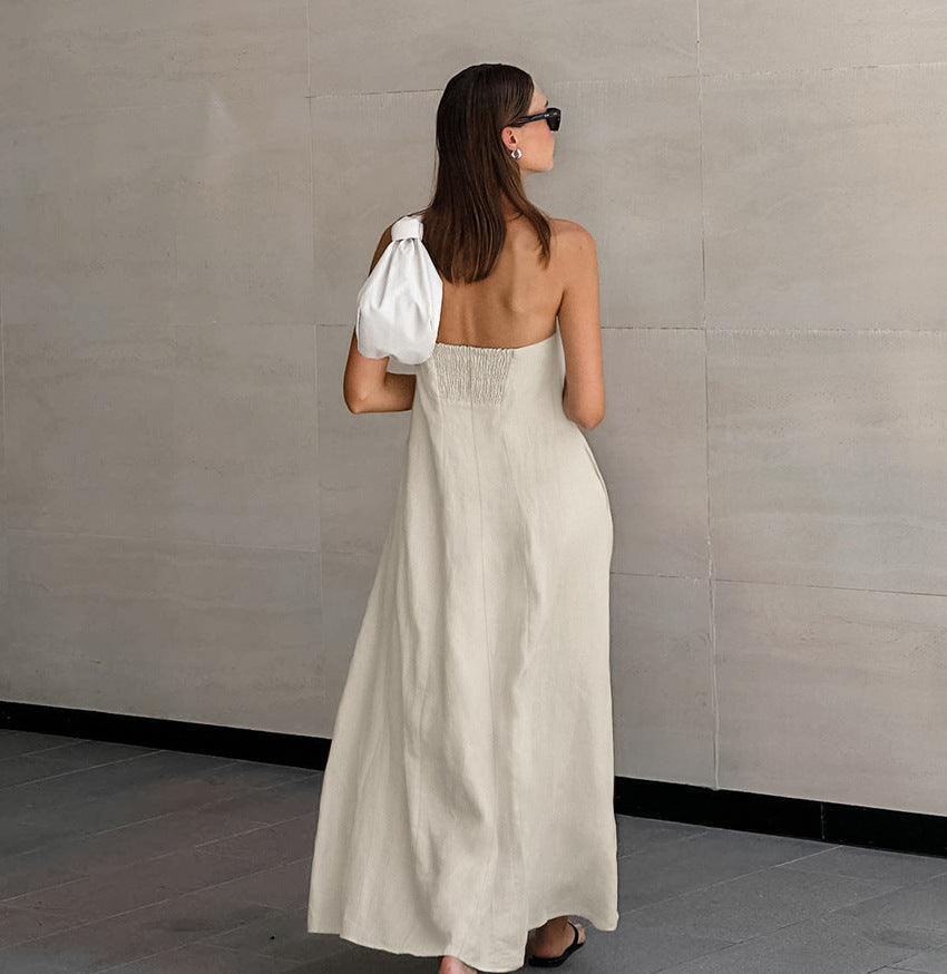 Martina Maxi Dress - Beige