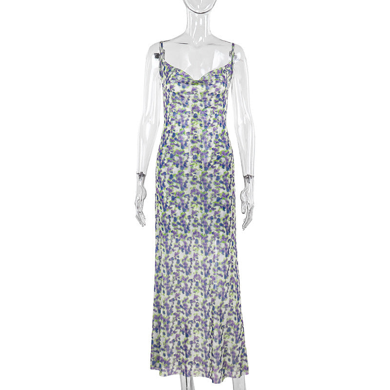 Sander Midi Dress - Blue