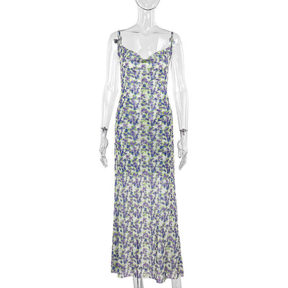 Sander Midi Dress - Blue