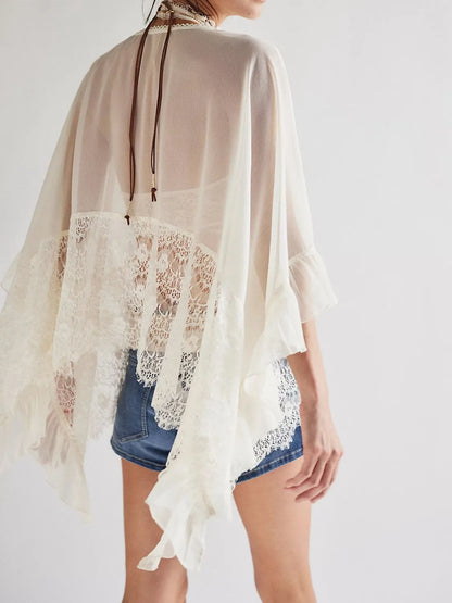 Sophie Lace Sheer Top