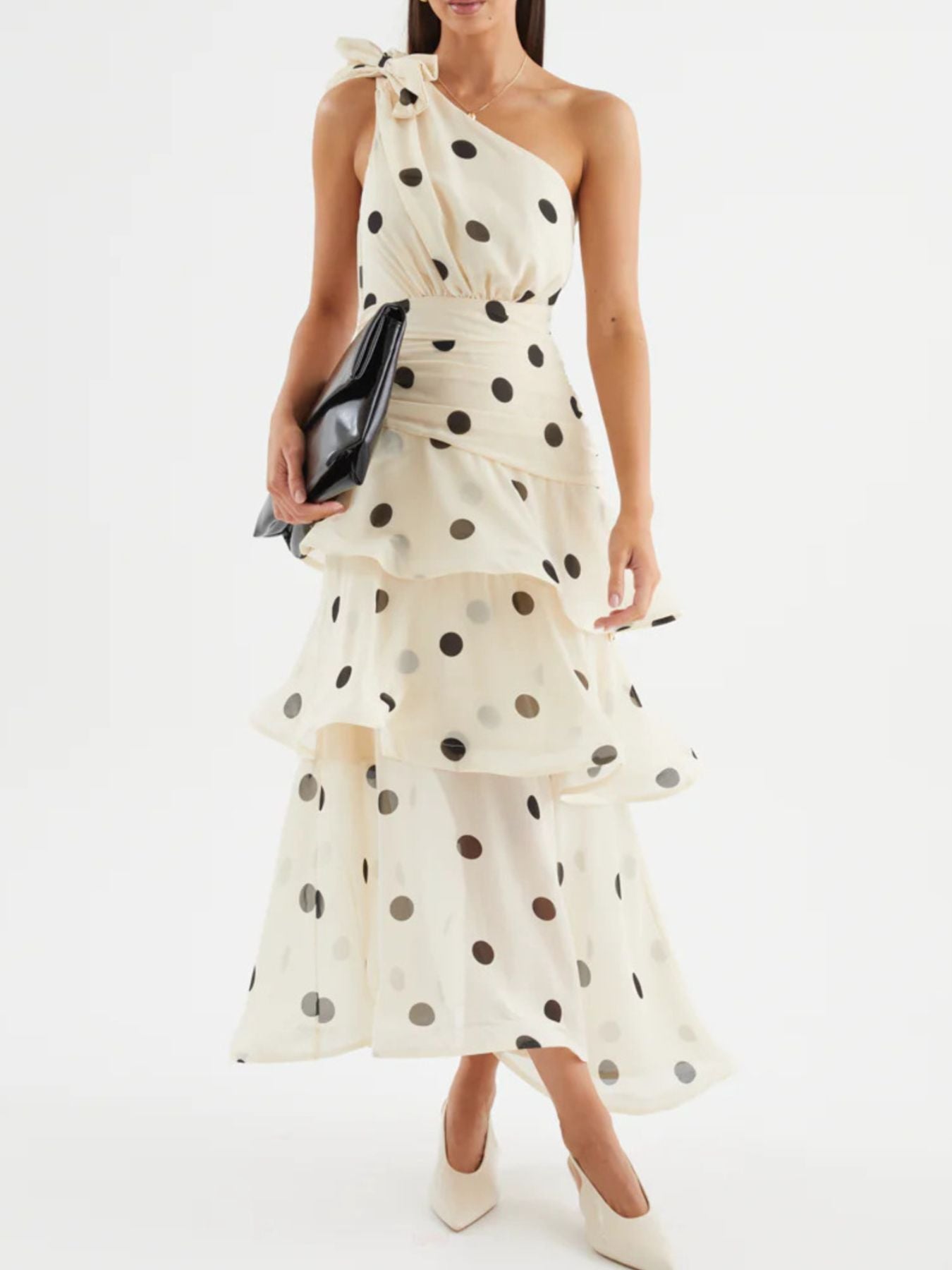Kline Polka Dot Maxi Dress