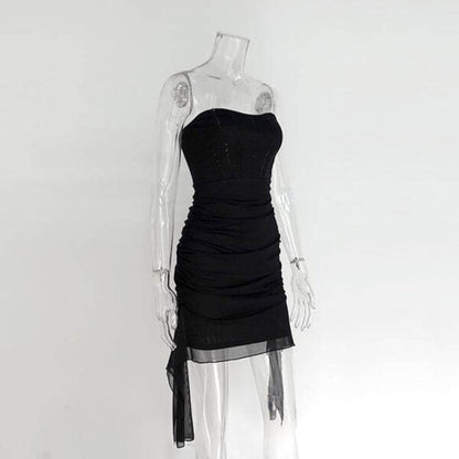 Calliope Mini Dress - Black