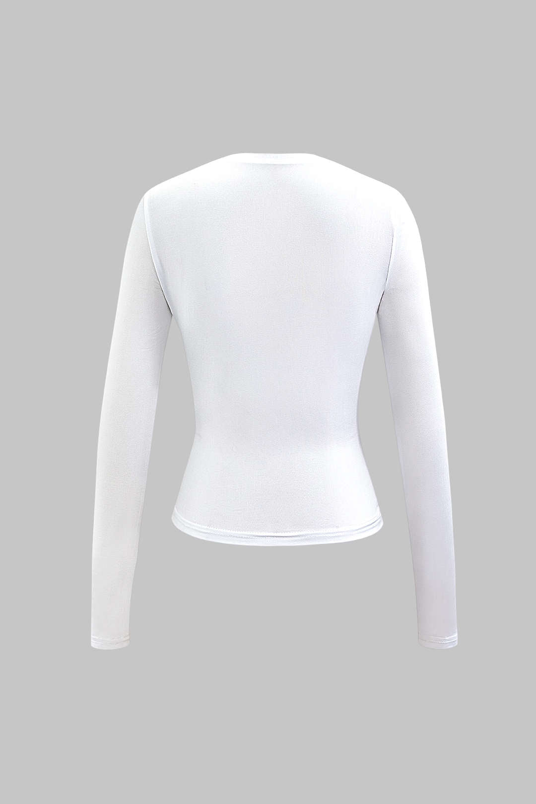 Body Heat Print Long Sleeve Top