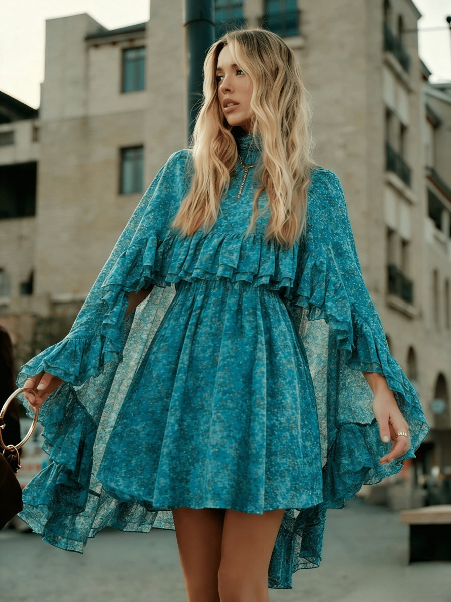 Camisoles Shawl Ruffle Chiffon 2-piece Sets