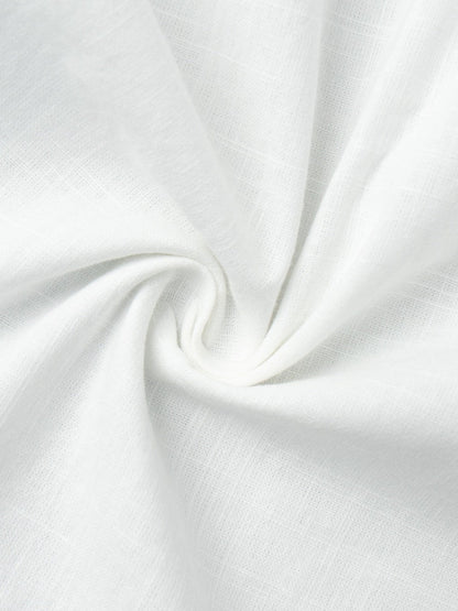 Pure Cotton Lapel Hip-hugging Shirts Mini&Short Dresses