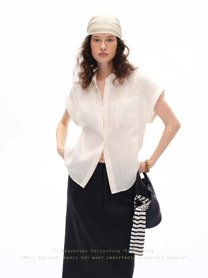 Women's Solid Color Shirt