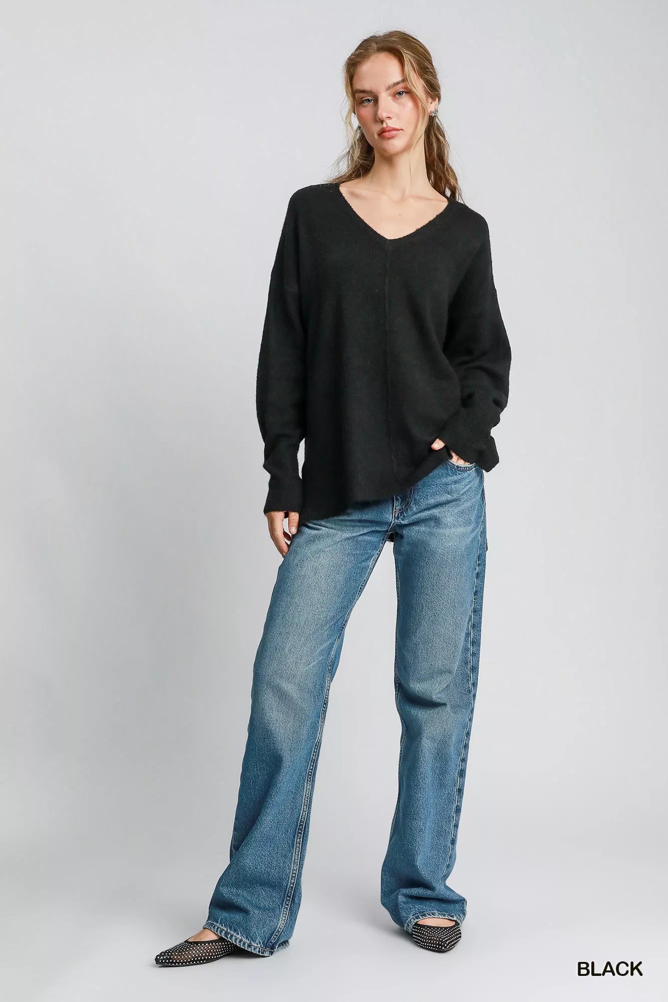 Umgee Pullover Sweater