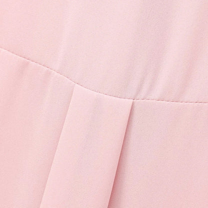 | Polka Dot Bow Tie Blouse – Long Sleeve Chiffon Shirt