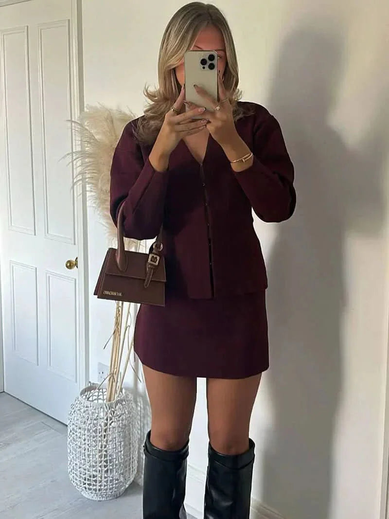 Merle Knitted Set