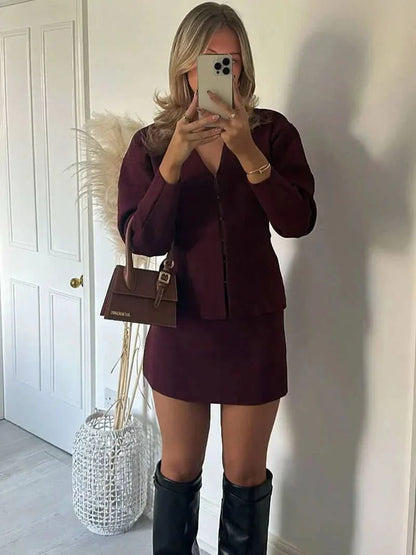 Merle Knitted Set