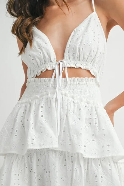 Vivian White Dress