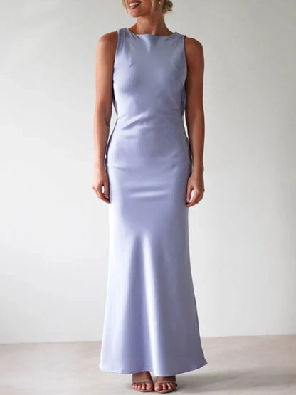 Sinclair Satin Maxi Dress