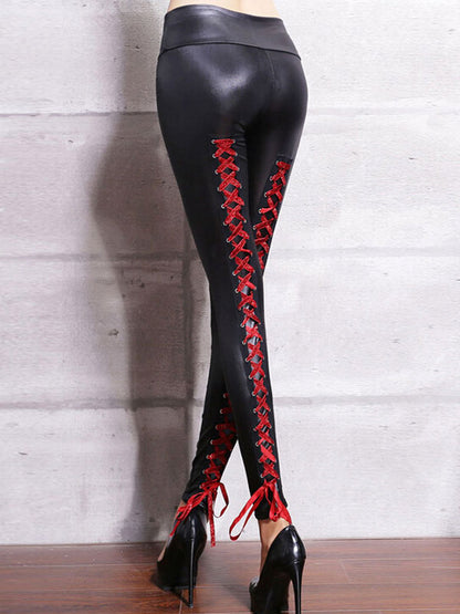 Lace-up Leggings
