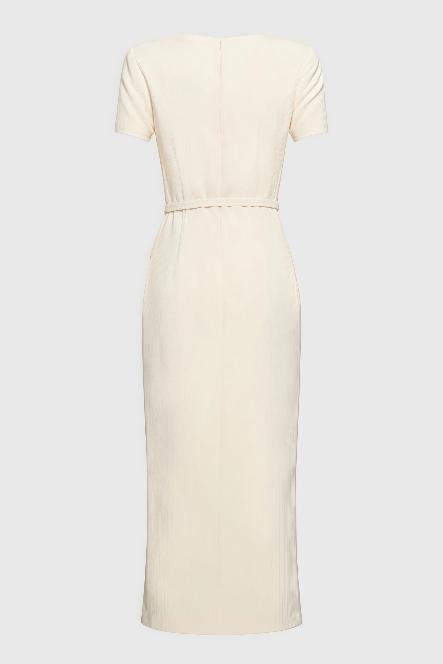 Angelse Crepe Button Midi Dress