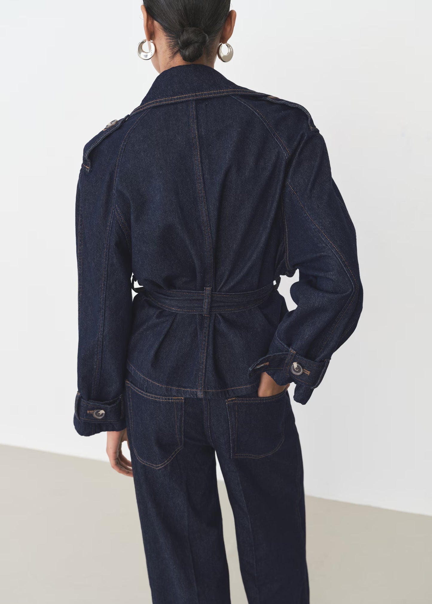 Lizzy Denim Trenchcoat