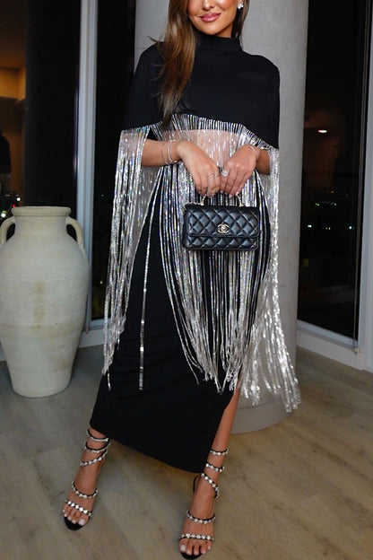 New Level High Waist Side Zipper Slit Midi Skirt