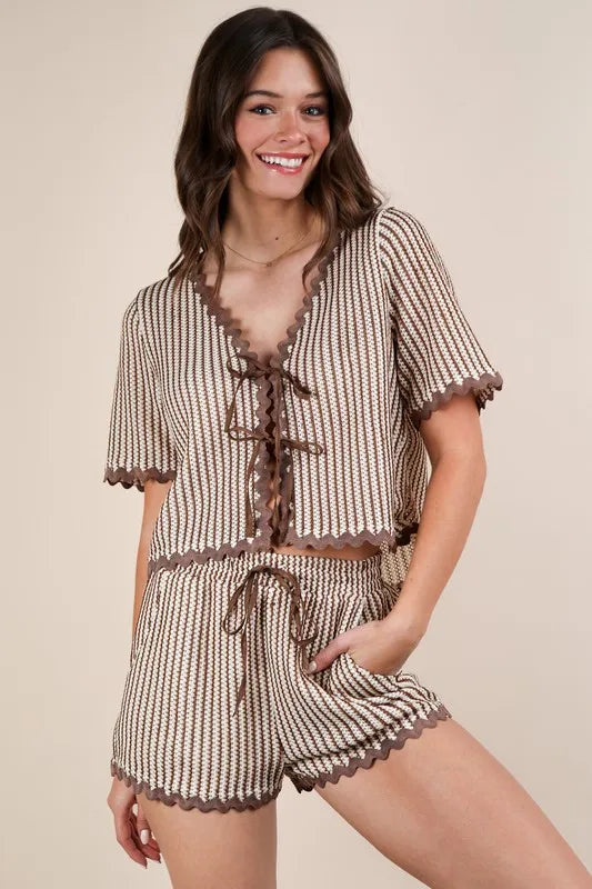 Taylor Striped Set