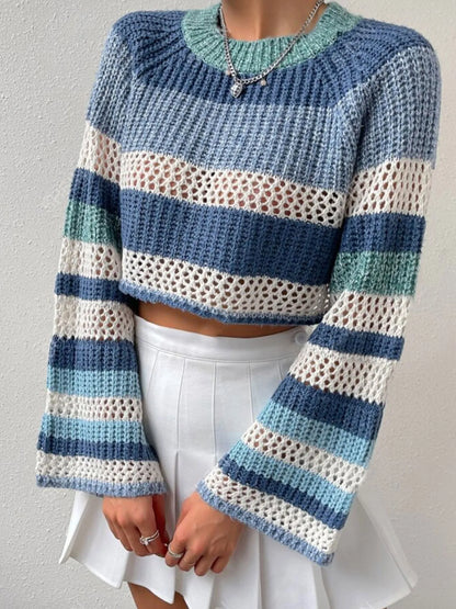 Caribbean Cropped Sweater