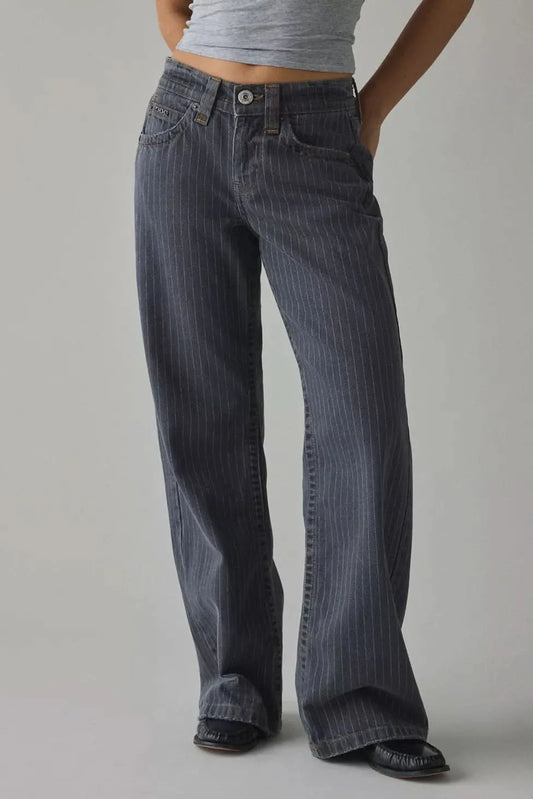 Kayla Striped Jeans