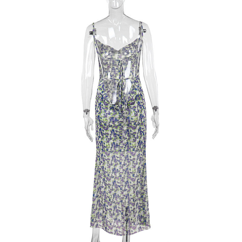 Sander Midi Dress - Blue