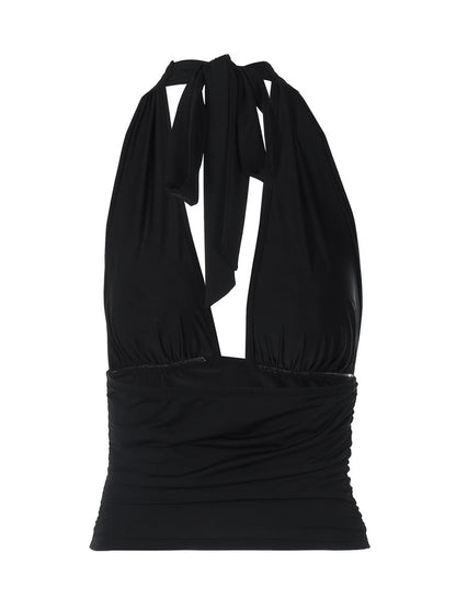 Halter V-neck Vest