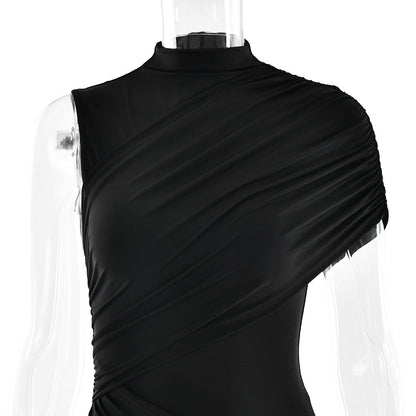 Gema Mini Dress - Black
