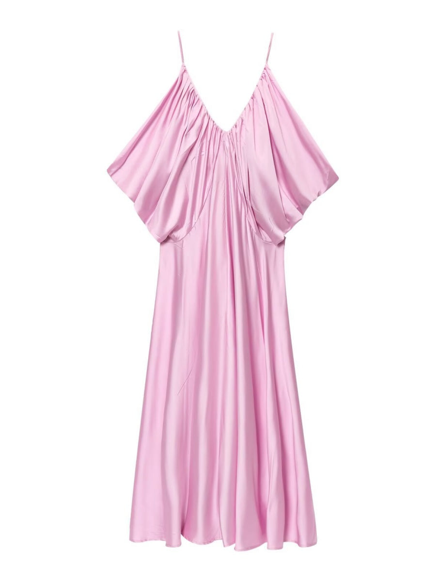 Loose-fit Lazy Extra Large Camisoles Maxi Dresses