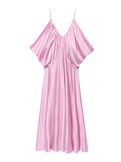 Loose-fit Lazy Extra Large Camisoles Maxi Dresses