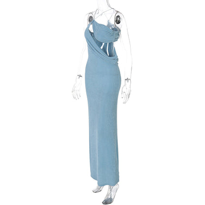 Riverine Maxi Dress - Blue