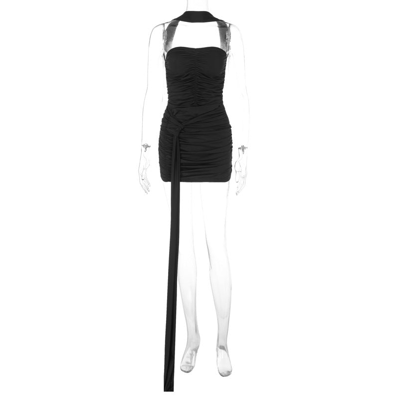 Claudene Mini Dress - Black