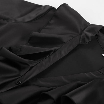 Rufflina Top-Black