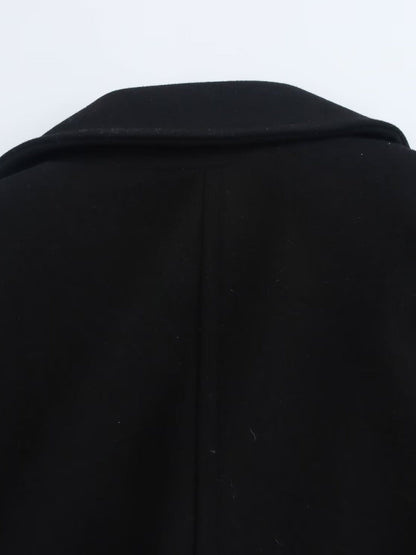 Black Woolen Coat