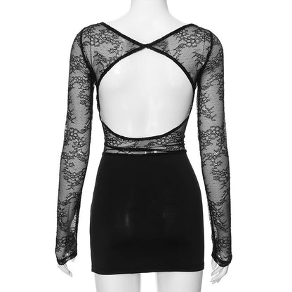 Moonlit Dream Dress - Black
