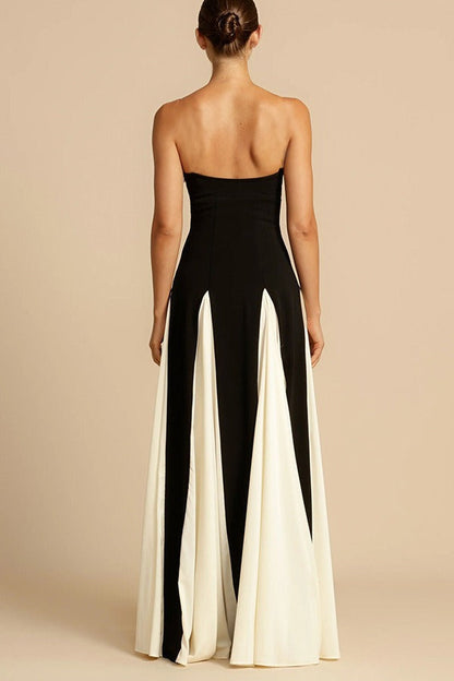 Mesh Patchwork Bandage Party Dress