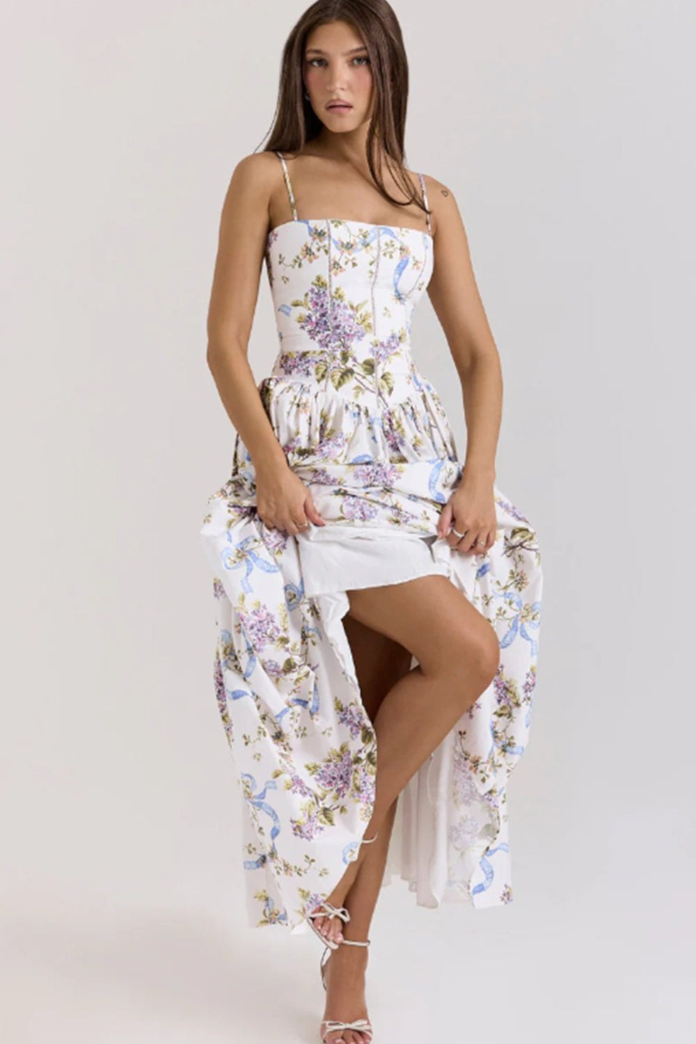 | Floral Cami Maxi Dress