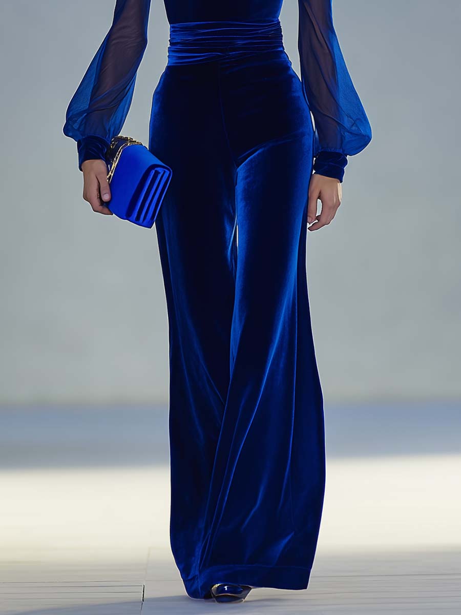 Sophie | Elegant Velvet Jumpsuit