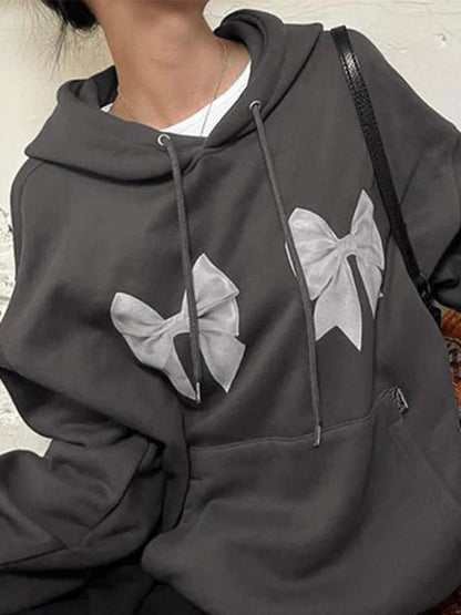 Bow Oversized Hoodie