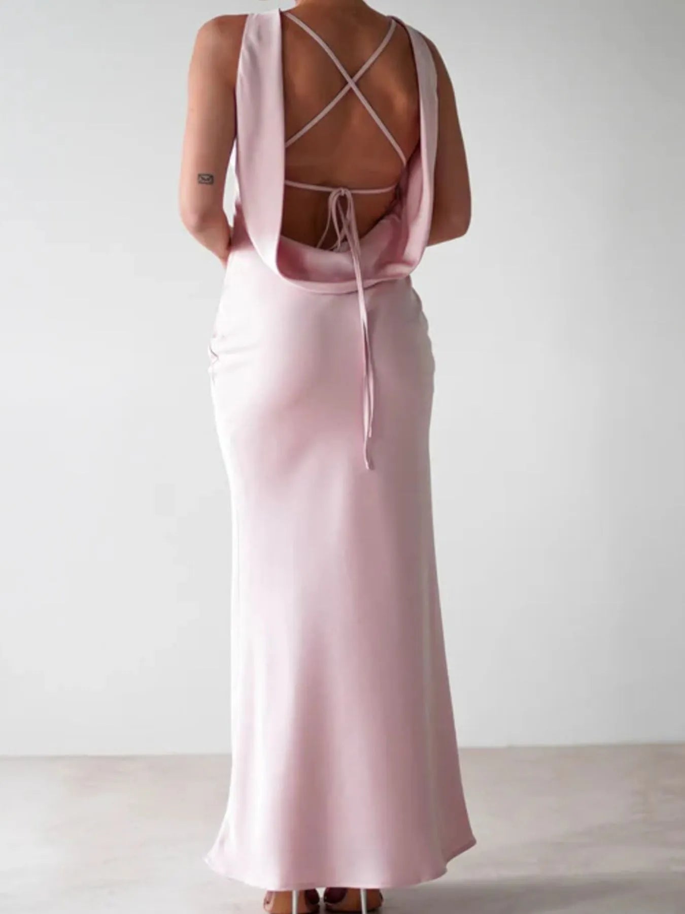 Sinclair Satin Maxi Dress