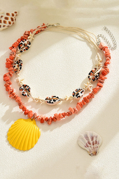 Ocean Style Beach Shell Pendant Necklace