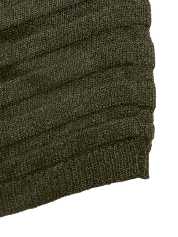Off Shoulder Loose Fit Long Sleeve Knitted Sweater Top For Women 2026