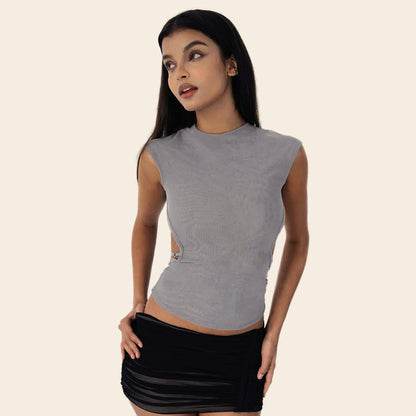 3D Flower Off-Shoulder Knit Top