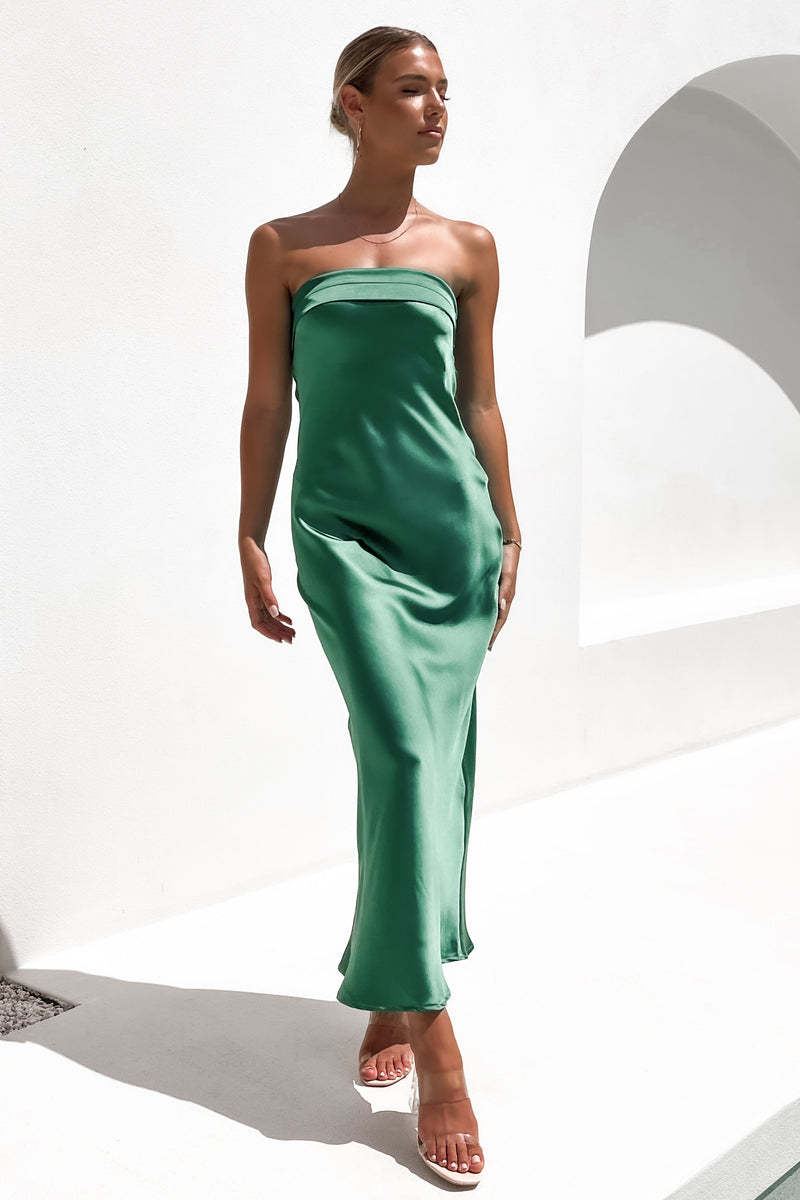 Strapless Maxi Dress