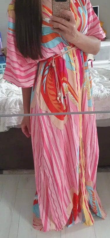 Puchi Palms Maxi Dress