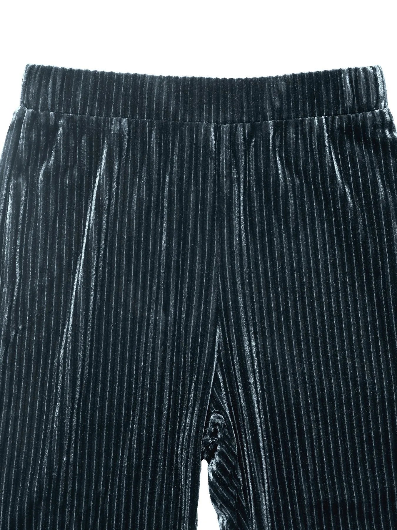 Uptown Velvet Flare Pants
