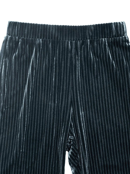 Uptown Velvet Flare Pants