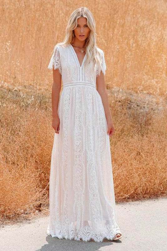 | Sheer V Neck Bodycon Maxi Dress