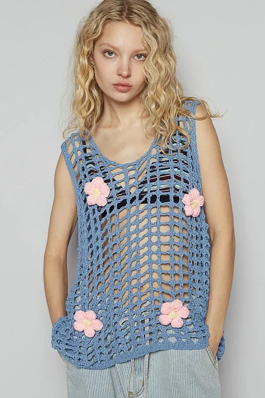Pink Daisy Crochet